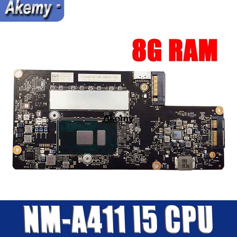 

NM-A411 Laptop motherboard for Lenovo YOGA 900-13ISK original mainboard 8G-RAM I5-6200U