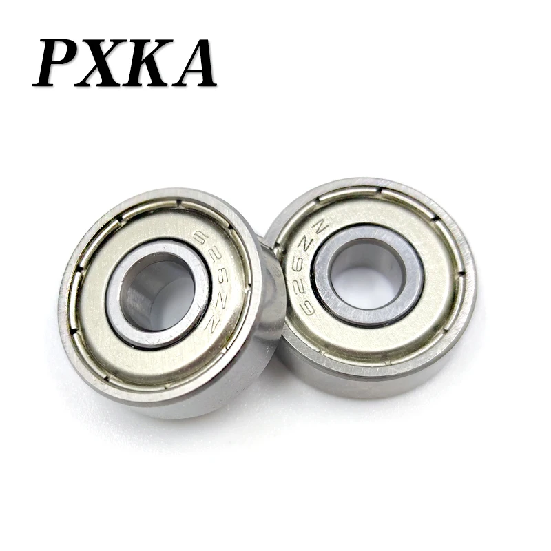 Ball Bearings Miniature Bearings Mini Ball Bearing 2PCS Deep Groove Ball Bearing 603ZZ 3*9*5 604ZZ 4*12*4 605ZZ 5*14*5 606ZZ 6*17*6 607ZZ 7*19*6 608ZZ 8*22*7 609ZZ