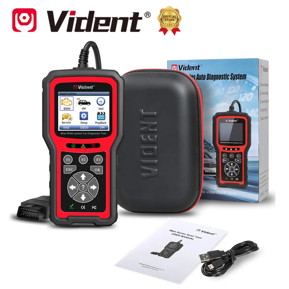 VIDENT iMax4301 VAWS для VAG OBD2 EOBD сканер с TPMS AFS BRT SAS EPB DPF услуги сброса AUDI/Skoda Автомобильные