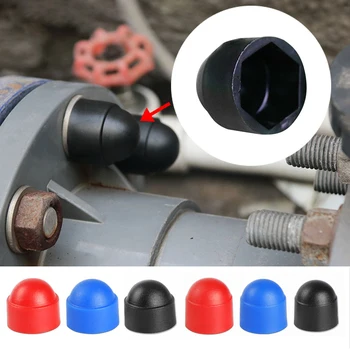 

M8 M10 Plastic Metric Dome Bolts Nuts Head Protection Caps for lada niva kalina priora granta largus vaz samara Accessories