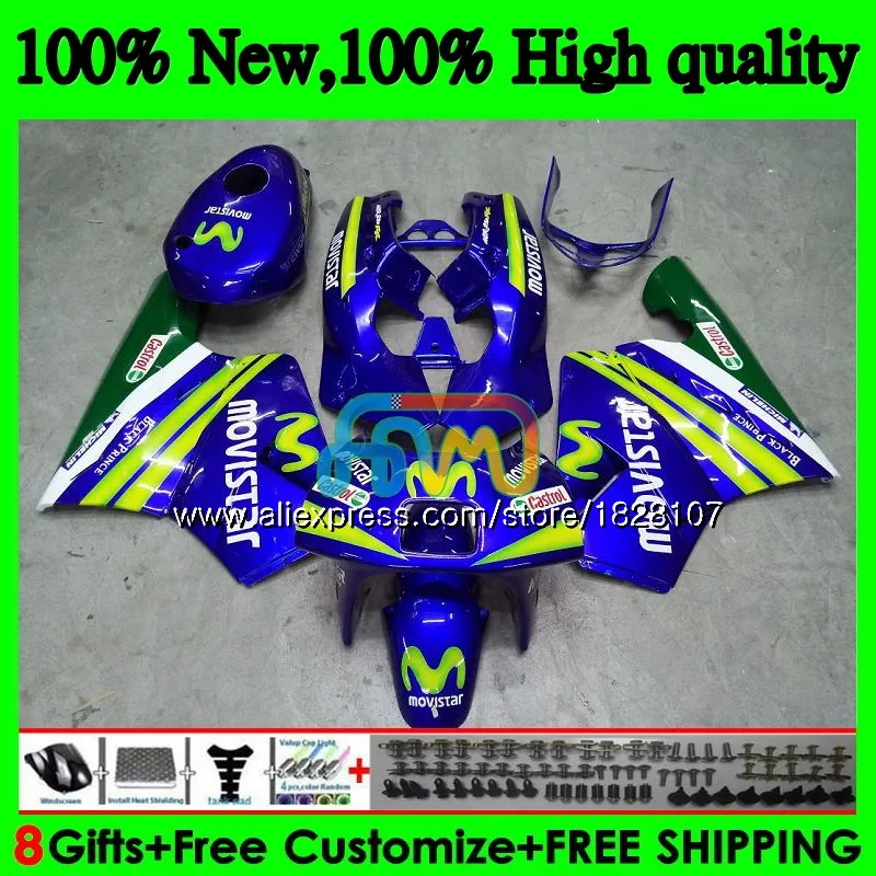 Корпус для HONDA NSR 250 R MC18 PGM2 СМП 250R NS250 NSR250R 88 89 84BS. 16 MC16 NSR250 R RR NSR250RR 1988 цвет желтый, синий; размеры 34–43 1989 обтекатель