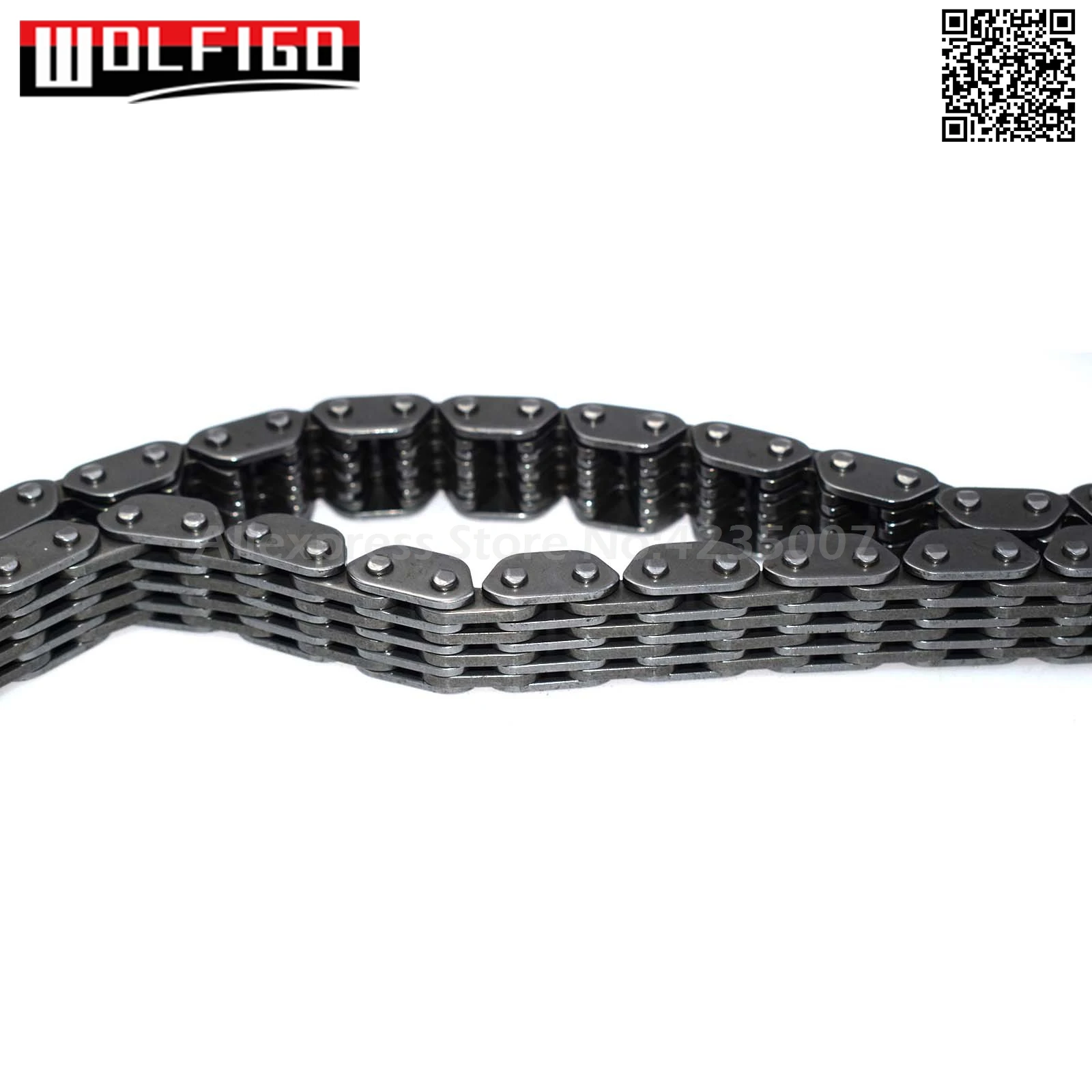 WOLFIGO 06H109158J цепь распределительного вала для VW Jetta Golf Passat AUDI A3 A4 A5 06H109158E, 06H109158M, 06K109158AA, 6K109158F Новинка