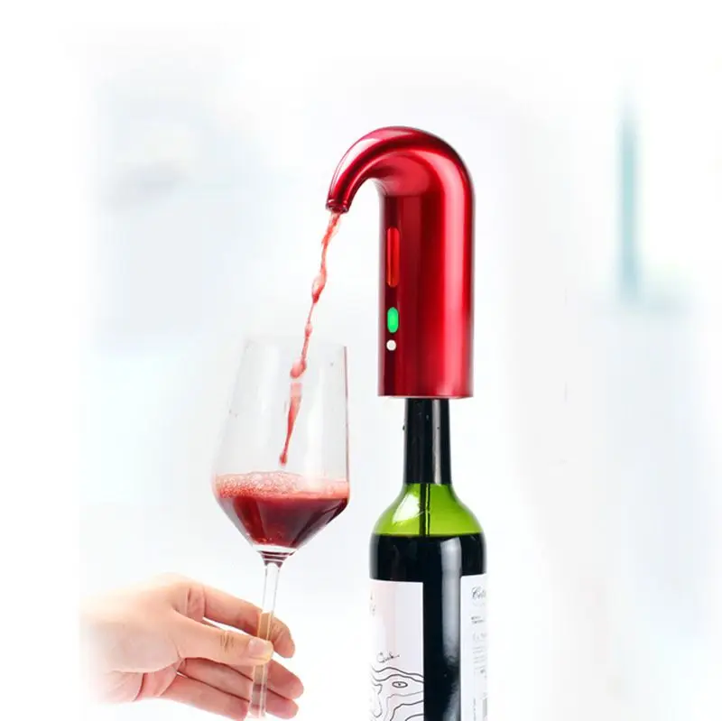 USB Перезаряжаемый Носик Pourer портативный в одно касание Электрический винный аэратор Pourer