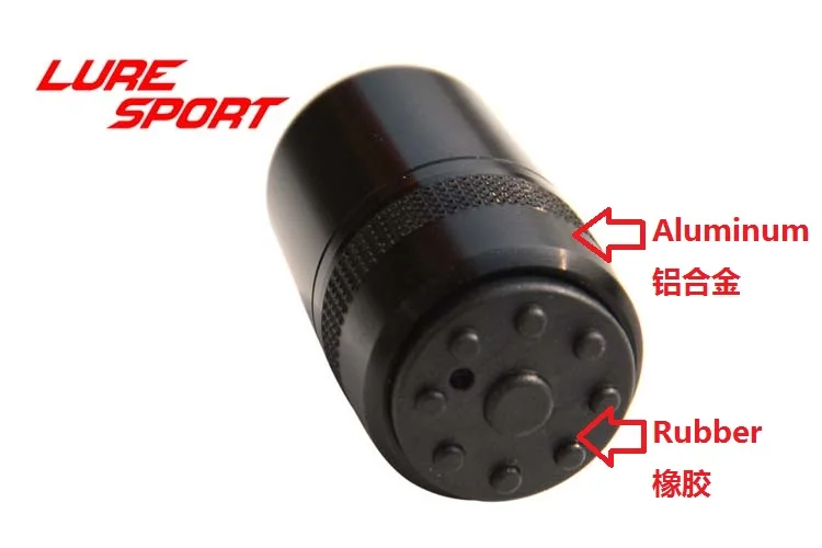LureSport 5 шт. алюминиевая и резиновая рукоятка BC-E материал для сборки удочки компонент рыболовный полюс ремонт DIY аксессуар