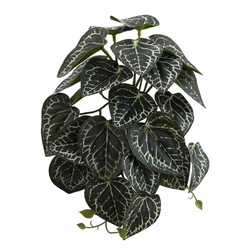 Realistic Tropical Terrarium Plants with Diverse Leaf Styles (1)