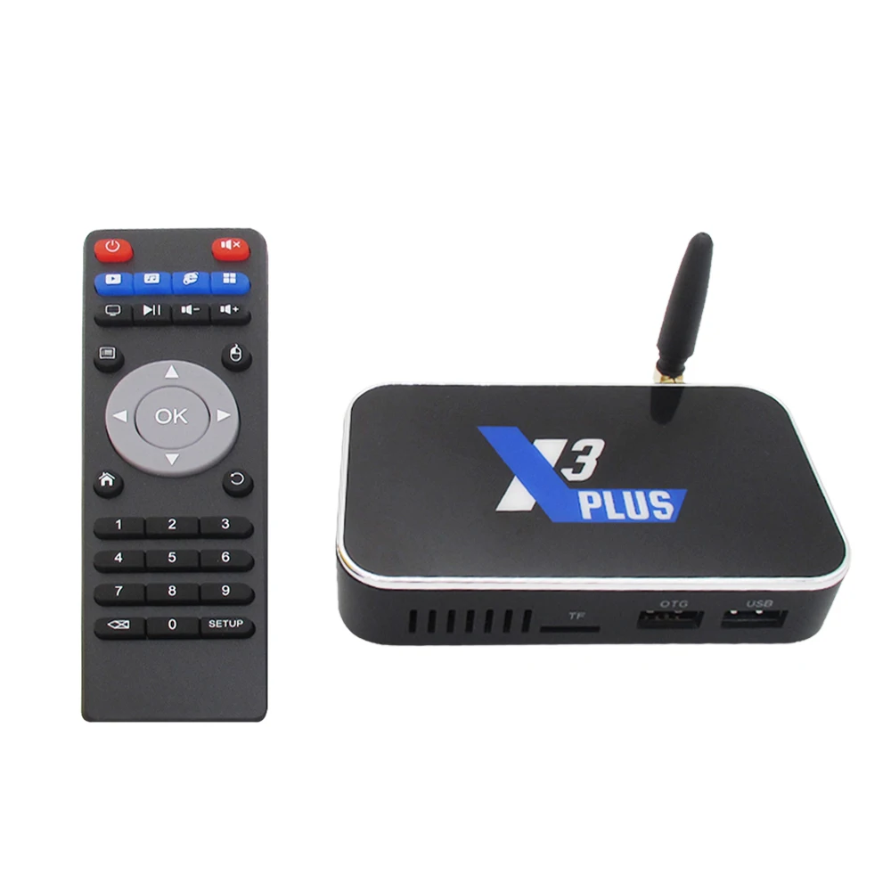 ТВ-приставка Ugoos X3 Plus Android AmlogicS905X3 4GB DDR4 64GB 2.4G5G wifi 1000M ТВ-приставка 4K HD X3 cube 4GB32GB Ugoos X3 PRO