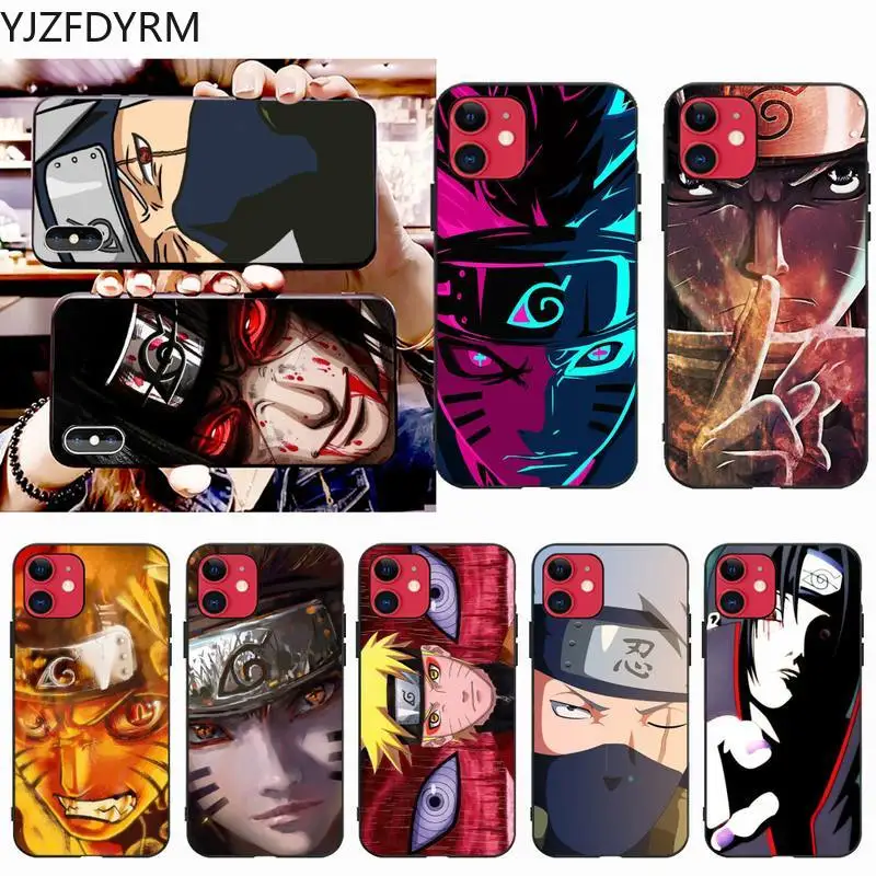 

Naruto Uzumaki Itachi Kakashi Phone Case for iphone 12 pro max 11 pro XS MAX 8 7 6 6S Plus X 5S SE 2020 XR case
