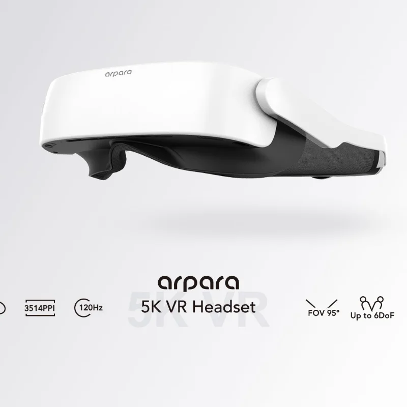 Arpara 5K Tethered VR Headset for phone, PC, VRchat, Steam, game  