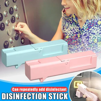 

Safety Sterilizer Disinfection Stick Elevator Press Stick Alcohol Disinfection portable Reuseable Eco-friendly Door Open Stick