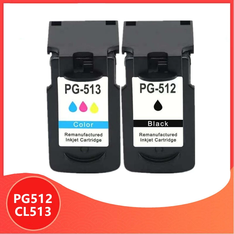 512XL PG512 CL513 Catridge Compatible for Canon pg 512 cl 513 ink cartridge Pixma mp230 mp250 MP240 MP270 MP480 IP2700 printer hp ink cartridges