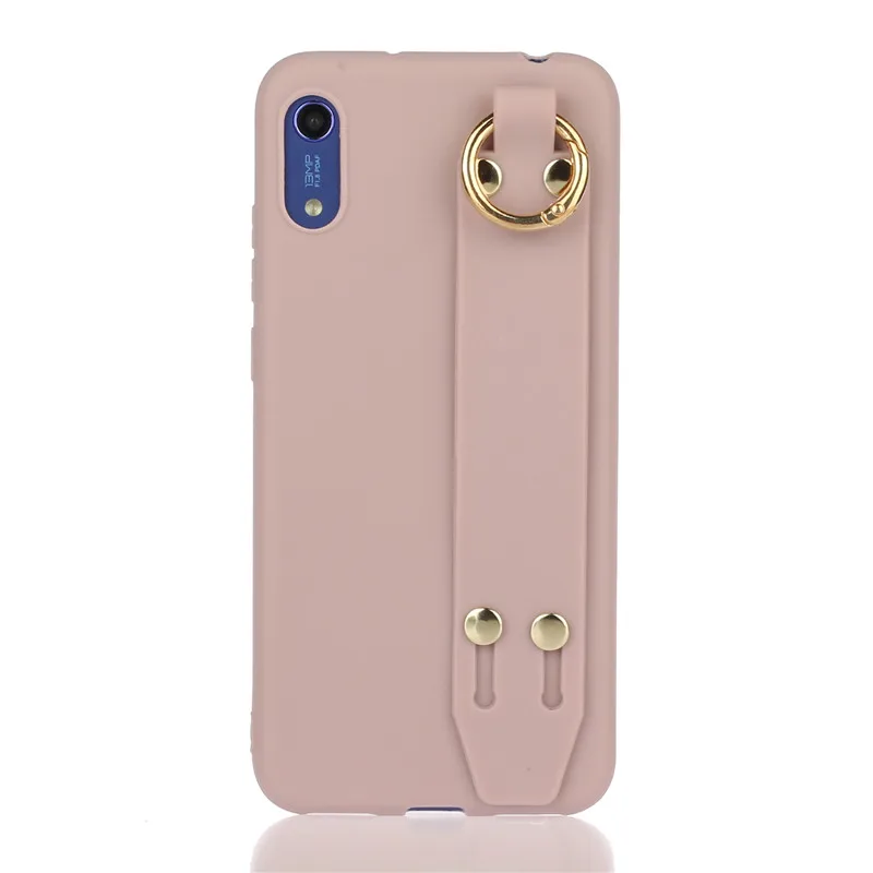 Чехол для телефона с ремешком на запястье для huawei Honor 8A 10 lite 20 pro 8S Y6 0219 чехол для Huawe P30 pro P30 lite чехол с браслетом - Цвет: C