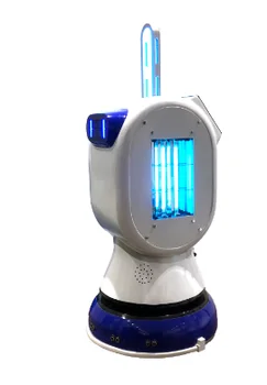 شراءUV-C الأشعة فوق البنفسجية الأشعة فوق البنفسجية روبوت تطهير التعقيم بث التوصيل الصوتي الروبوت