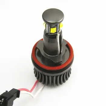 

For BMW E60 E61 E90 E92 X5 Angel Eye Bulbs Aluminum Replacement Parts Wide angle LED