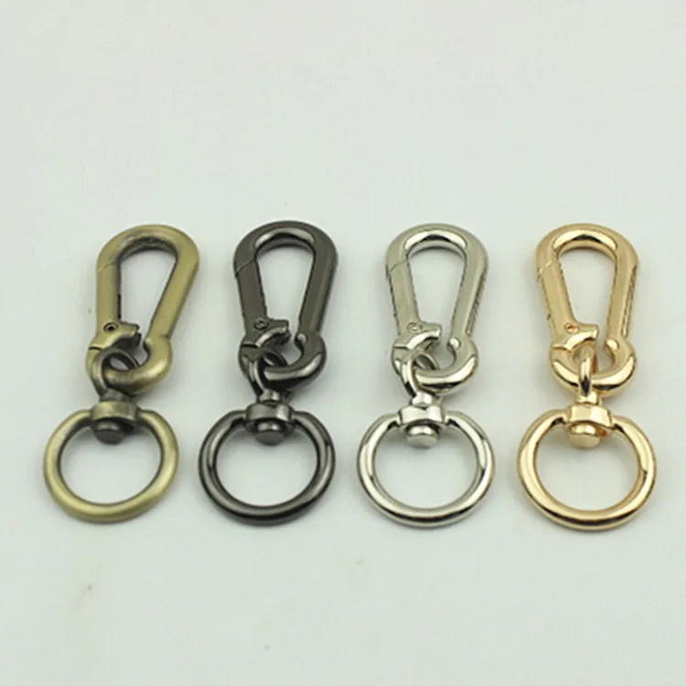 Meetee 2шт ID20mmX80mm металлические кольца пряжки с зажимом брелок подвесное крепление для велосипеда DIY сумка цепь Оборудование ремесло украшения аксессуары F1-30