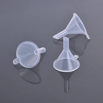 

5PCS Small Plastic For Perfume Diffuser Bottle Mini Liquid Oil Funnels Labs Perfume Diffuser Creative hot sale
