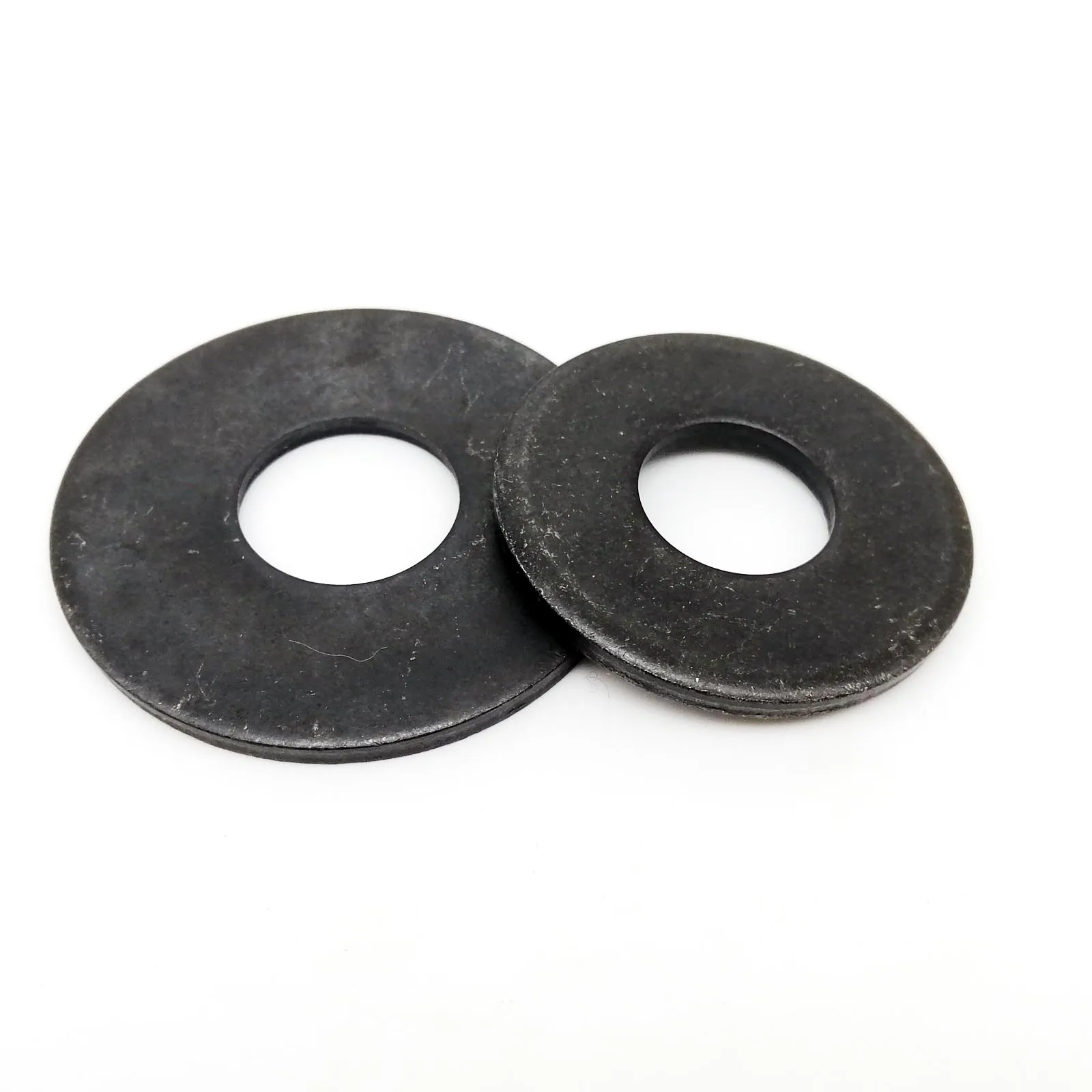 Stainless Steel Washers Washer Gasket Carbon Steel Washers Titanium Washers Titanium Washer Rubber Washer 2/5/10/20/25pcs M3 M4 M5 M6 M8 M10 M12 M14 M16 Black Grade 8.8 Steel Large Size Oversize Big Wider Flat Washer Plain Gasket