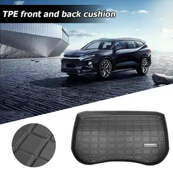 

TPE Front Cargo Tray Trunk Anti-dust Non-slip Odorless Floor Mat for Tesla Black Soft Touch Weather and Fatigue Resistance