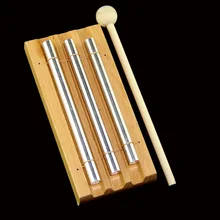 Woodstock Chimes - The ORIGINAL Guaranteed Musically Tuned Chime, Zenergy - Solo, Silver