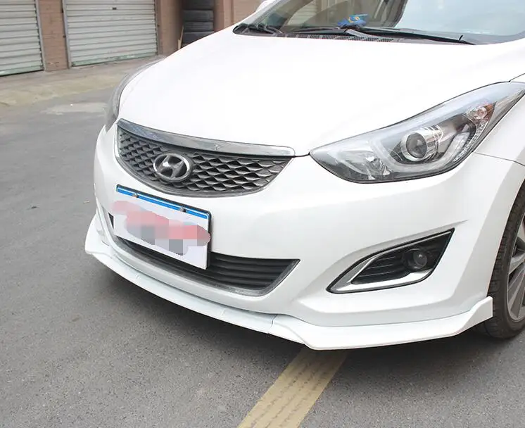 Задний спойлер для Hyundai Elantra 2012 2015 EC ABS задний бампер диффузор|Спойлеры и крылья| |