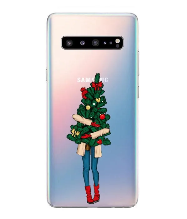 TPU Мультяшный Рождественский чехол для samsung Galaxy S10 Lite S10 Plus, мягкий чехол для телефона с Санта Клаусом для samsung S6 S7 Edge S8 S9 Plus, чехол - Color: TPU