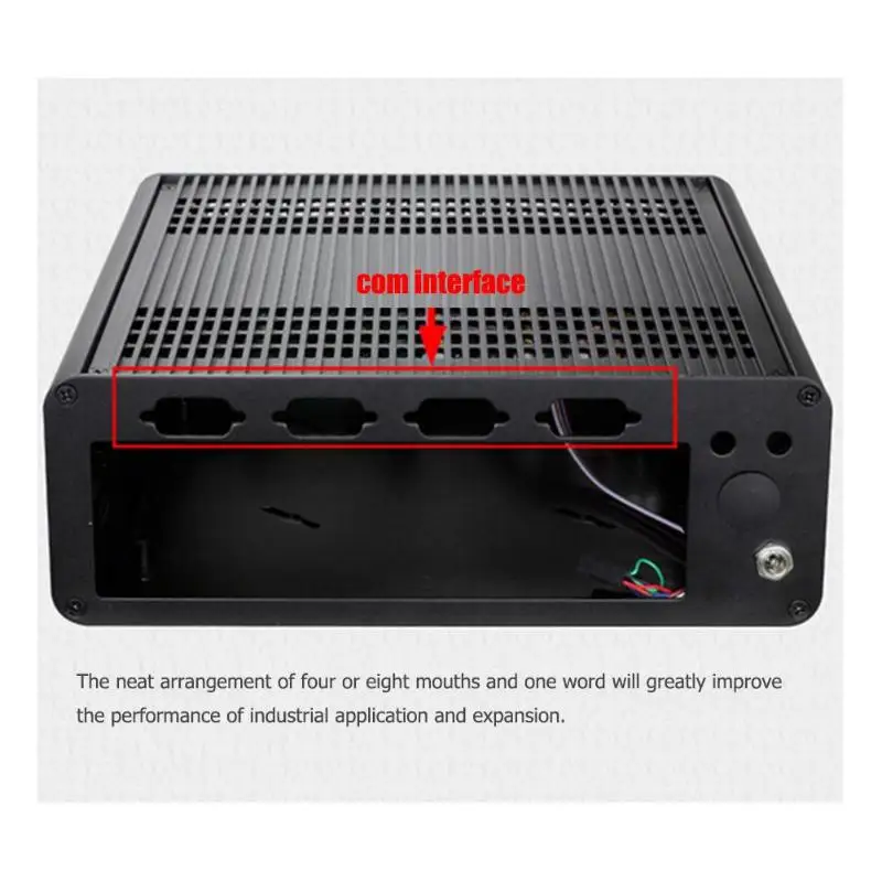 E-K3 универсальная мини-материнская плата itx PC чехол из алюминиевого сплава столик для ПК USB2.0 аудио выход вход мини шасси
