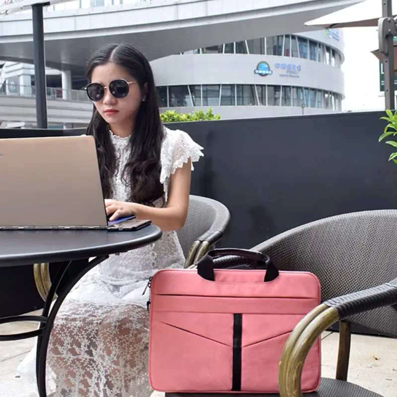 

Laptop Bag 13.3 15.6 14 inch Waterproof Notebook Case Sleeve Casual Business Travel Messenger Bags Crossbody Shoulder Bag