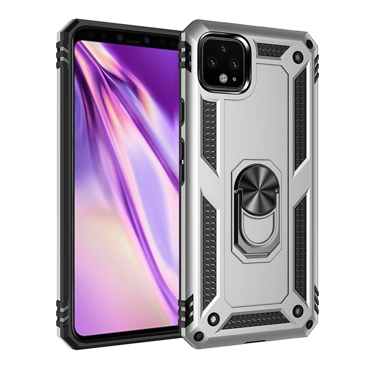 10 шт./лот противоударный защитный чехол для телефона Google Pixel 3A 4 XL с автомобильным кольцом