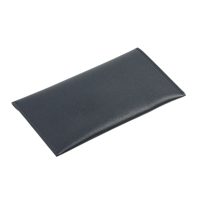 

Supply Solid Color PU Leather Snap Closure File Holder Envelope File Holder Portfolio Customizable Logo
