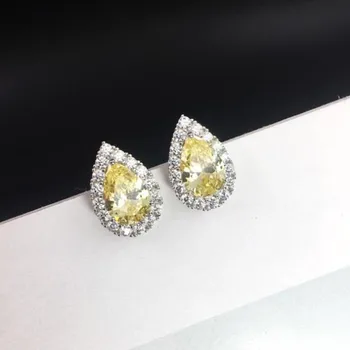 

Designer Fashion 925 Sterling Silver Jewelry 3A Cubic Zirconia Party Earring
