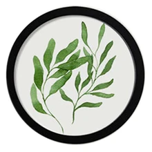 Круглые деревянные рамки для картин подарок DIY настенный деревянный держатель для картин украшение дома