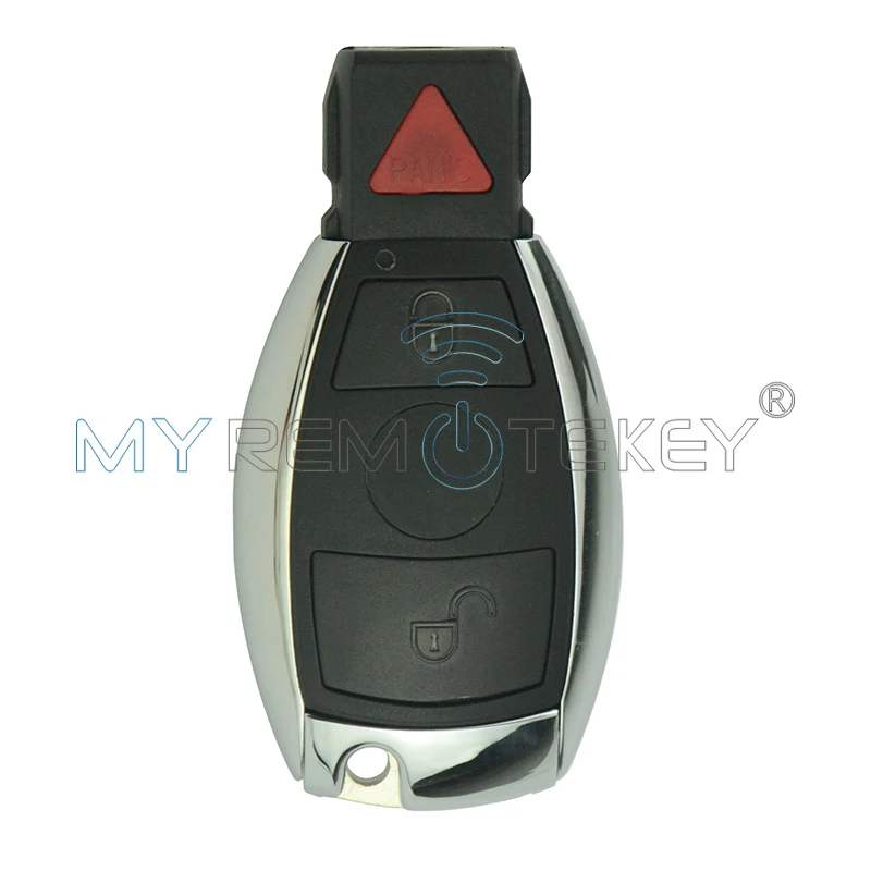 

Smart Car Key Remote Keyless Blank Shell Case Cover 2 Button with Panic For Mercedes Benz IYZDC12K Remtekey Remote Key Shell
