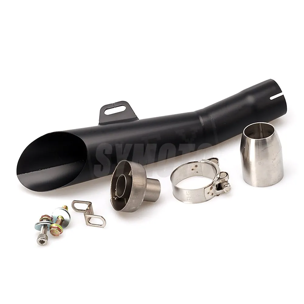 Мотоцикл из нержавеющей стали для GP hp Универсальная выхлопная труба akrapovic глушитель слипоны для Z750 R1 R6 MT03 FZ1 Ninja ER6N KTM