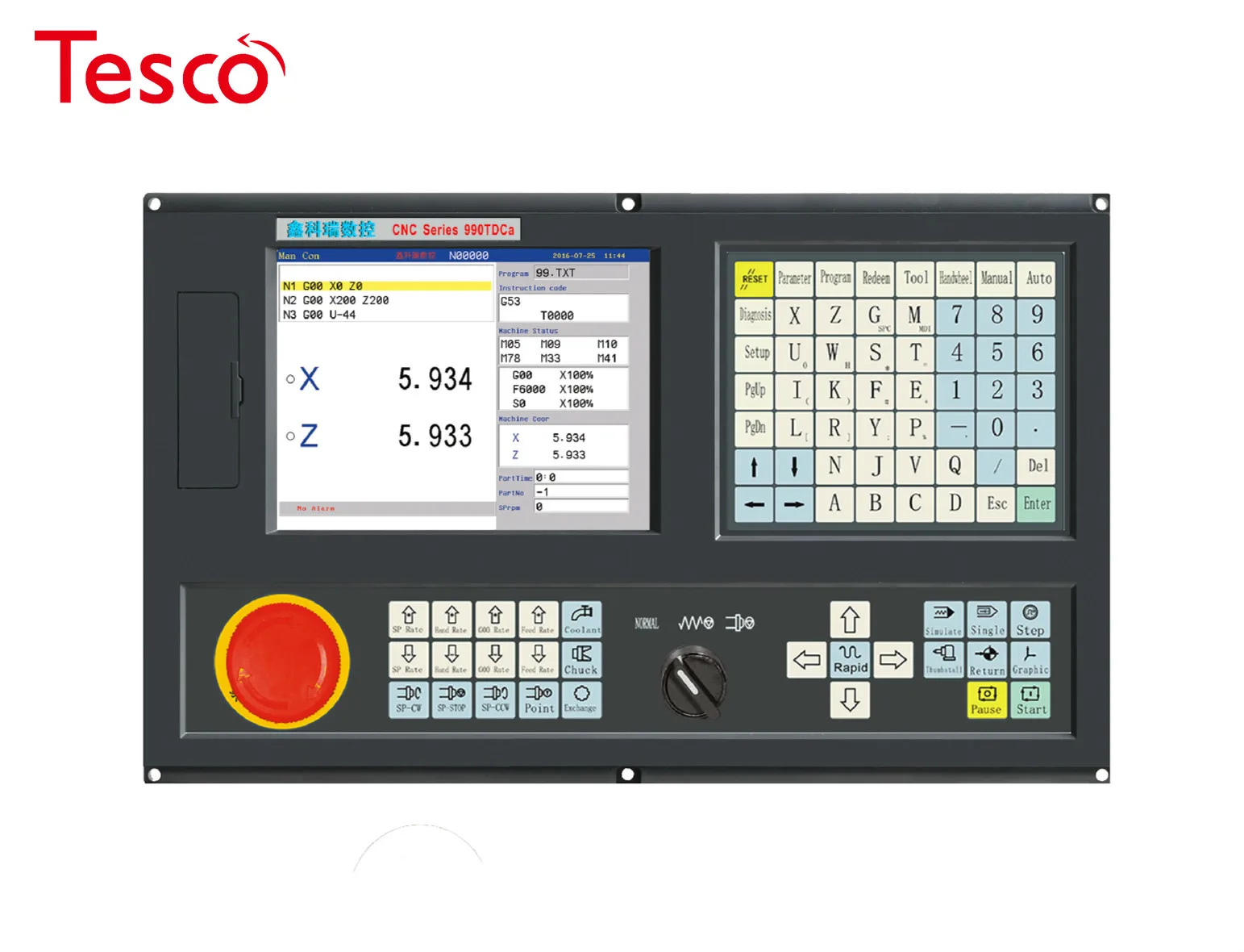

NEW990TDCa 2 axis cnc control system for cnc wood lathe machine of retrofition