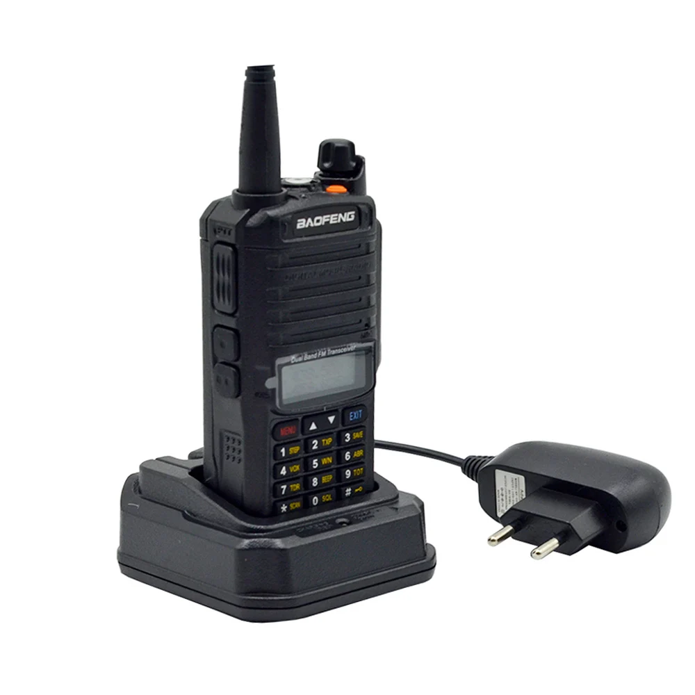 Baofeng Высокая мощность Двухдиапазонная UV-9R плюс VHF136-174 UHF400-520MHZ радиостанция водонепроницаемый Baofeng рация трансивер