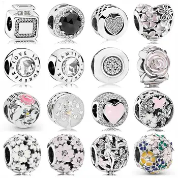 

Real Signature Scent Evil Queen's Black Magic Primrose Meadow Bead 925 Sterling Silver Charm Fit Bracelet Diy Jewelry