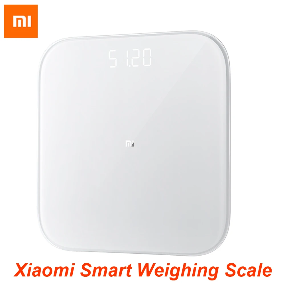 Оригинальные смарт-весы Xiaomi, 2, баланс здоровья, Bluetooth 5,0, цифровые весы, Поддержка Android 4,3, iOS 9, приложение Mifit