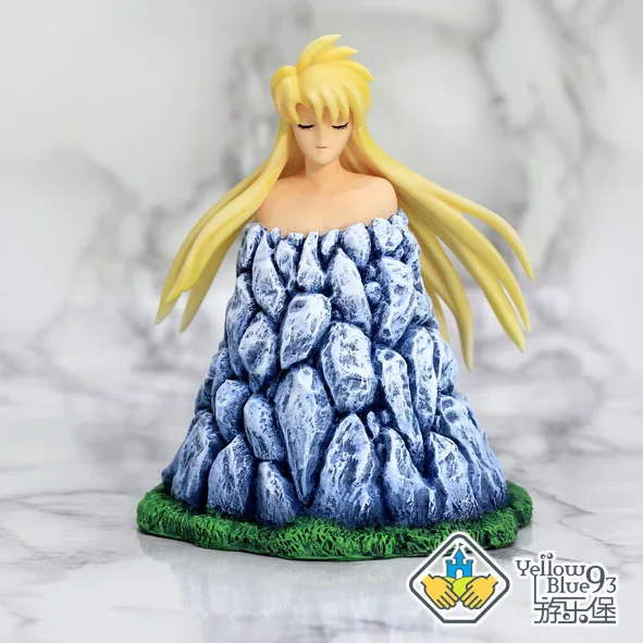 Желтая синяя миф Сен Сейя ткань Eurydice Lyre орфеус фигурка девочки модель|dress mickey|dresses