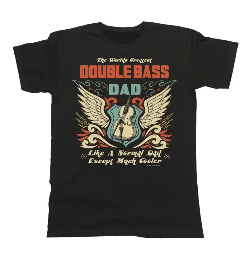 

Trend Greatest Double Bass Music Short Sleeve Zomer O-Neck T Shirts For Men