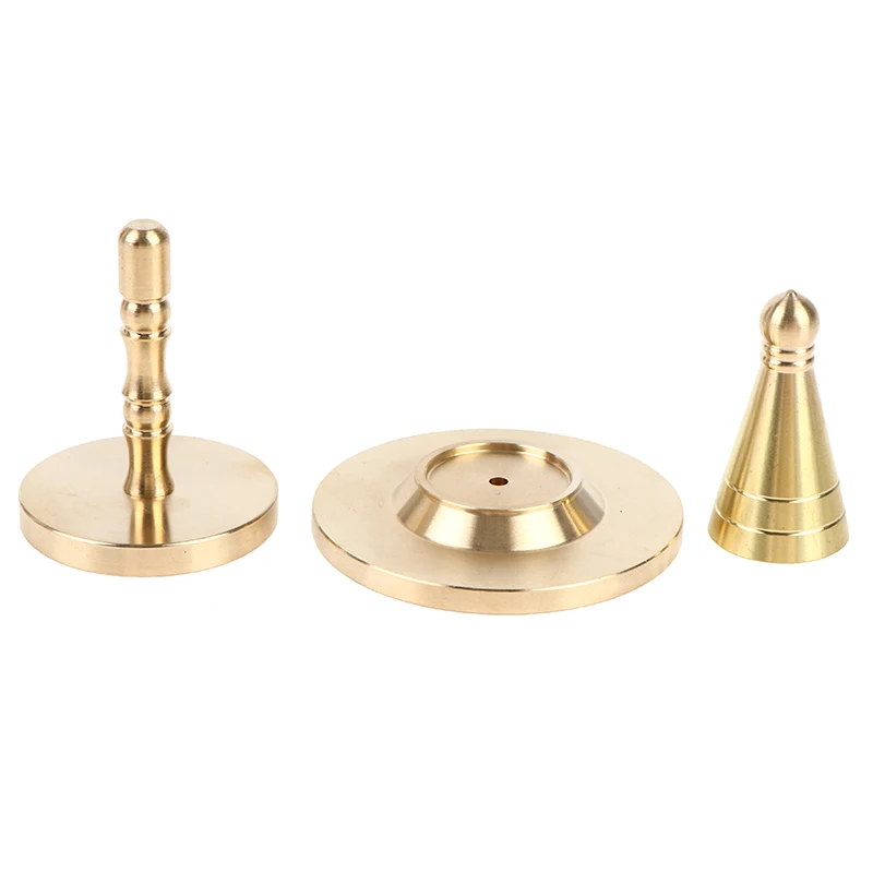 1Set Pure Copper Tower Incense Moulds Set Incense Cones Making Mold IncenseIncense & Incense