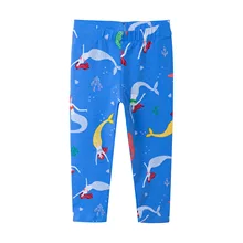 Детская одежда лето гусеничные брюки леггинсы для девочек с принтом Chaoliang леггинсы