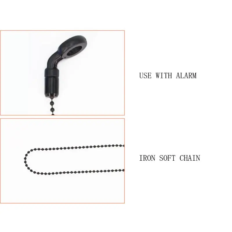Набор для рыбалки на карпа, открытых водоемах, которое предупреждает о месте клева Вешалки свингер подсветкой упасть цепи индикатор