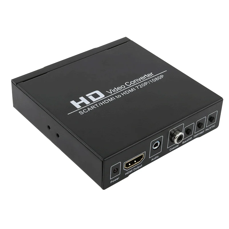 SCART HDMI в HDMI конвертер с аудио выходом 3,5 мм разъем цифровой коаксиальный аудио выход для старого ТВ DVD усилитель видео аудио