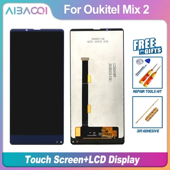

AiBaoQi New Original 5.99 inch Touch Screen +2160x1080 LCD Display Assembly Replacement For Oukitel Mix 2 Phone