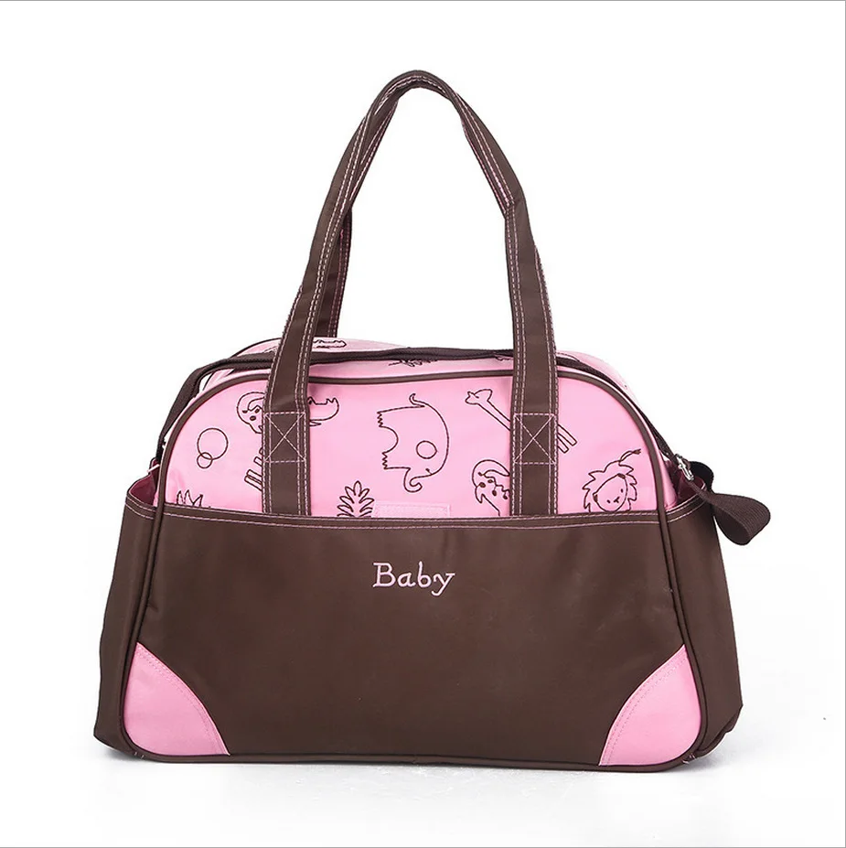 

New Style Baby Fashion Multi-functional Mummy Bag Large Capacity Cartoon Mommy Bag Single-shoulder Crossbody Bag MOTHER'S Bag