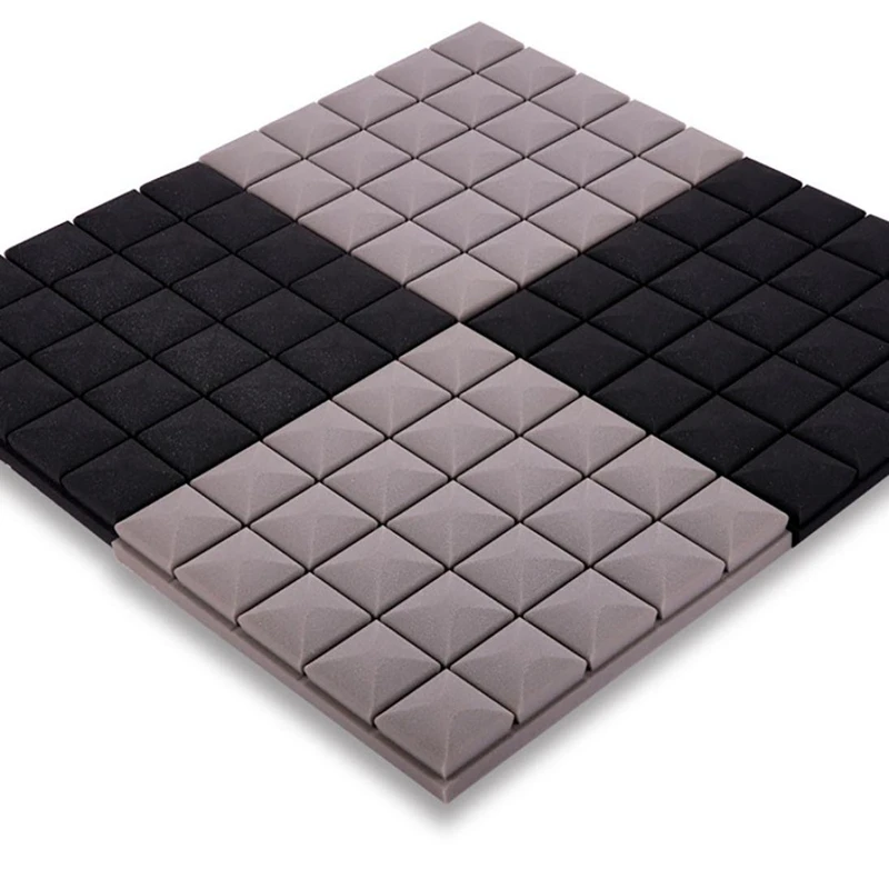 IG-25X25X5cm обои стикеры практичная акустическая пена панель звукопоглощение губка студия Ktv Гостиная Бар звукоизоляция