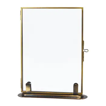 

Metal Glass Photo Picture Frame Flower Plant Specimen Portrait Display Frames