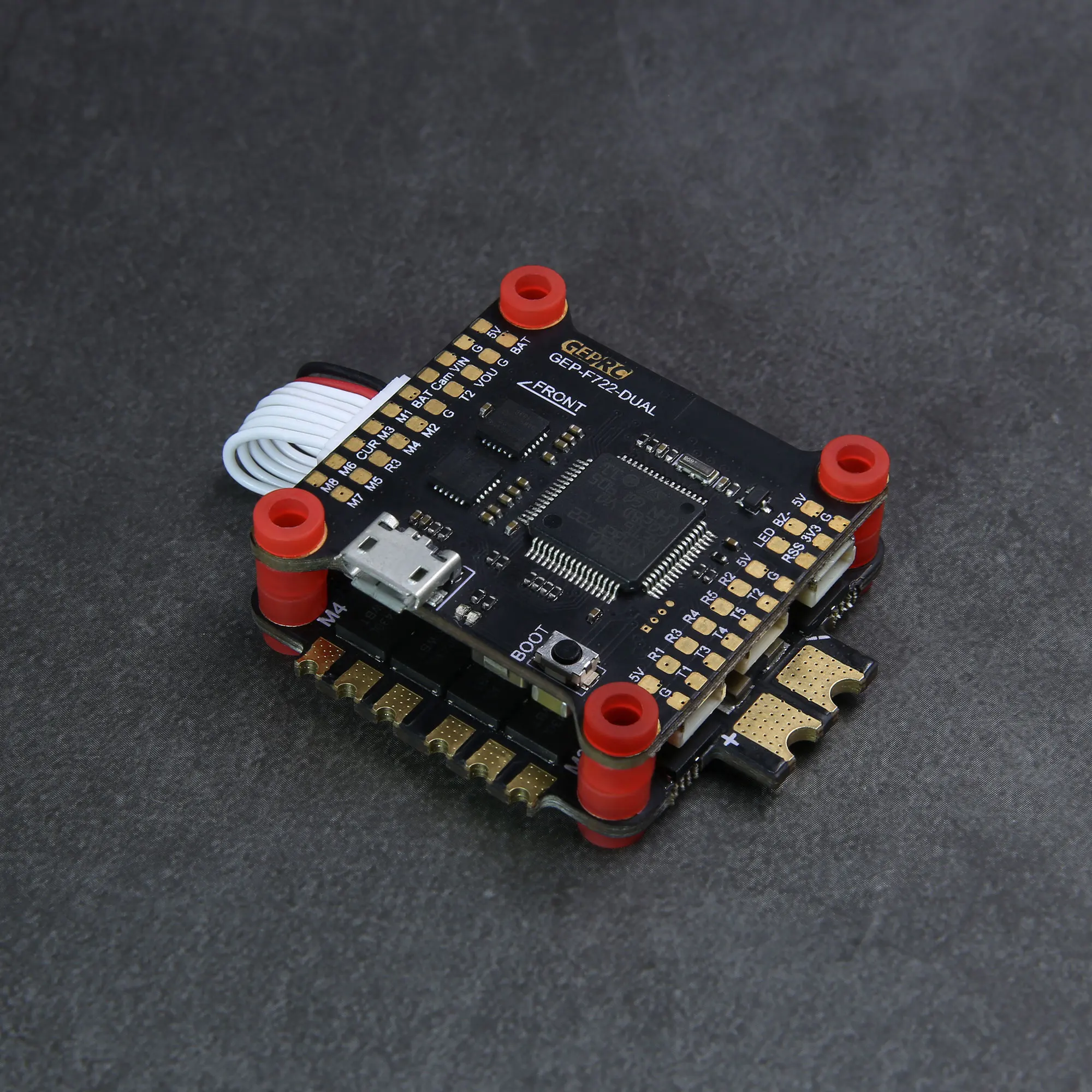 Новое поступление GEPRC SPAN-F722-BT BLheli_32 50A 4в1 ESC F722 управление полетом Betaflight+ 50A BLHELI-S 4в1 ESC для гоночного дрона FPV