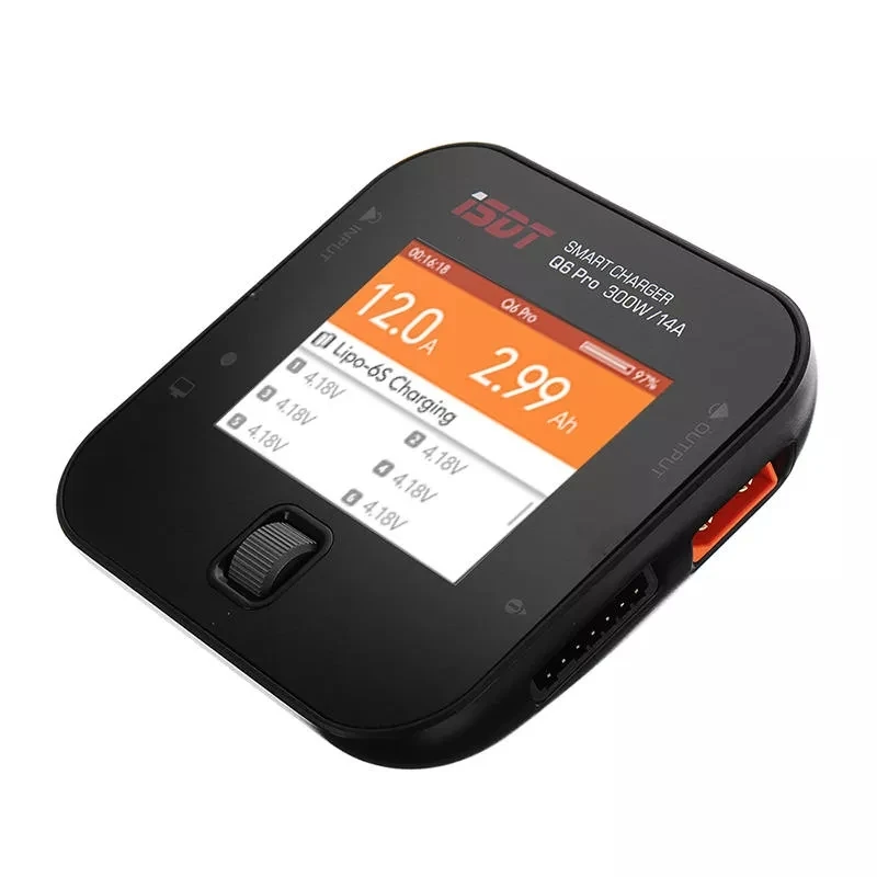 ISDT Q6 Pro BattGo 300 Вт 14A Карманный аккумулятор баланс зарядное устройство разрядка С ISDT PC-4860 1-8S параллельная зарядная плата для радиоуправляемого дрона