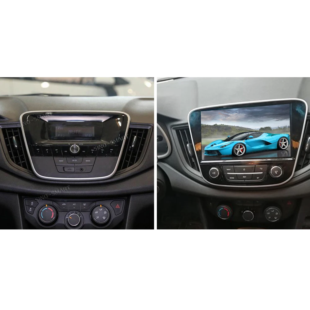 Sale Sinosmart Android 8.1 Car GPS Navigation Radio for Chevrolet  S10 Isuzu D-max Cavalier 2014 2din 2.5D IPS/QLED Screen 2