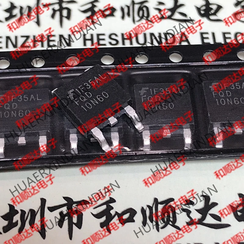 10 шт./лот и FQD10N60-252 600V 10A на